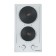 Hon surface Maunfeld eehs.32.4s, electric, 2 burners, silver