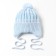 Children's hat minku, rr 35-40, blue color