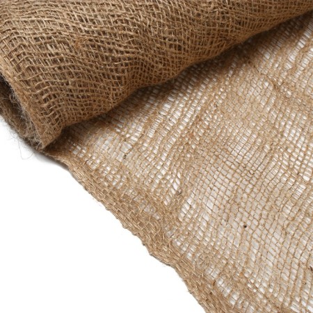 Natural juts, 5 × 1.1 m, density 150 g/m², weaving 22/20