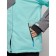 Ski jacket women's winter, size 60, turquoise color