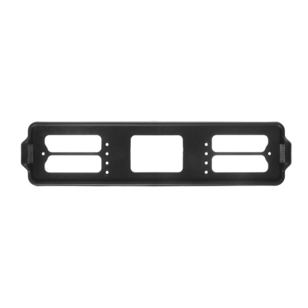 Frame for a car number, with lateral backlight-1