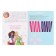Developing book with color paper "Barbie"