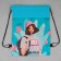Back for shoes "Stylish Girl" non -core canvas, size 30 x 40 cm
