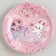 Disposable paper plate "anime", 18 cm