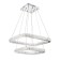 Granda chandelier 20W Led Chrome 79x79x12 cm