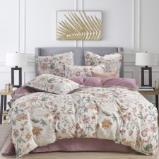 Bed linen euro sofi de Marko “Cody”, size 230x250 cm, 200x220 cm, 50x70 cm - 2 pcs, 70x70 cm - 2 pcs, color purple