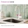 IDDIS Cuba kitchen mixer, with a filtered water channel, white matte