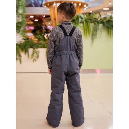 Semi -combinezone children, height 128 cm, graphite color-3