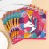 Paper napkins, 33x33 cm, 20 pieces, 3 strata, Minnie and unicorn