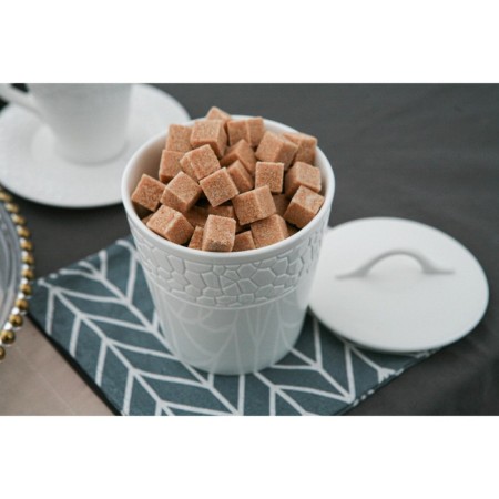 Porcelain Bank for bulk products with a Magistro Rodos lid, 600 ml, white color-6