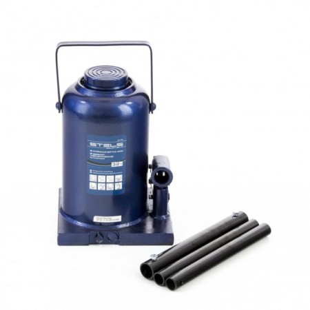 Hydraulic jack stels 51170, bottle, 32 tons, h lifting 260-420 mm