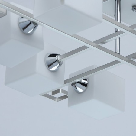 Tetro chandelier, 8x60W E14, silver color, chrome-4