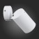 STAST ST LUCE. SL597.501.01. 1x3 W, GU10 LED, 3000K, 8x15.5 cm, white color, chrome