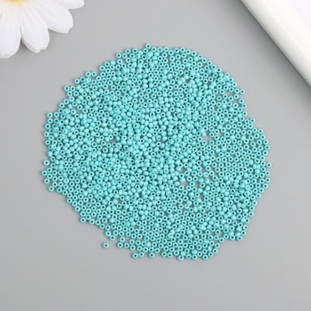 Glass bead 12/0 "aquamarine" smooth No. 703 450 gr-2