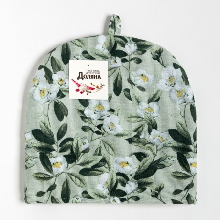 Growd on the kettle of the Apple Flowers 28x28 cm, 100% cotton, mobbled 164 g/m2-4