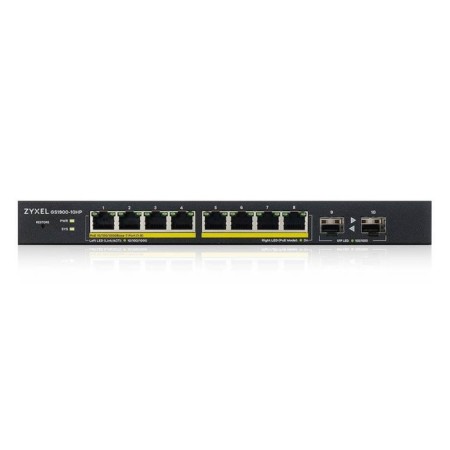 Syxel GS1900-10HP-EU0102F (L2) 8x1gbit/s 2SFP 8POE+ 77W Management-2