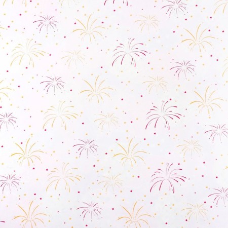 Two -sided craft packaging paper "Birthday", 70 x 100 cm-2