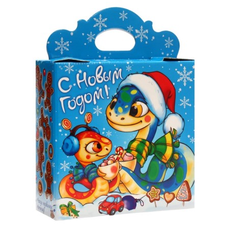 New Year. Gift set of sweets "Snake", 500 g