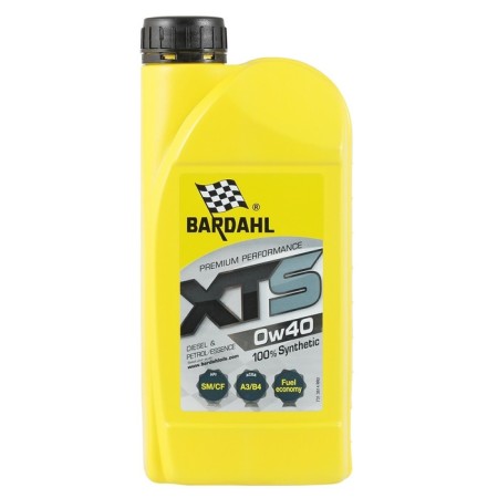 Motor oil Bardahl 0W-40 XTS SM/CF 36141, synthetics, 1 liter