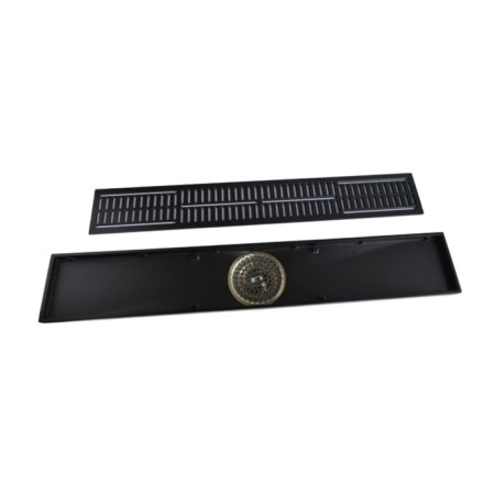Gag Bronze de Luxe 80521b, 82x500 mm, brass, black-1