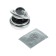 The accessory on the panel, gravitational rings, rotates from the sun, silver