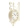 Walls are double-sided, on the suspension "Merano", discrete move, D-24 cm, 46 x 29 cm, 1 aa