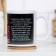 Sublimation mug "February 23. Warrior Border", with application