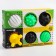 A set of developing tactile balls according to the methodology of Glenna Doman, with a squeak, 6 pcs, crumb I