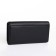 Women's wallet on a magnet, black color