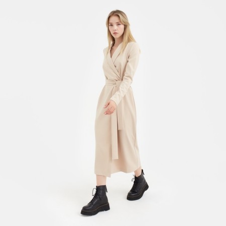 Women's dress Mist p. 48, beige-4