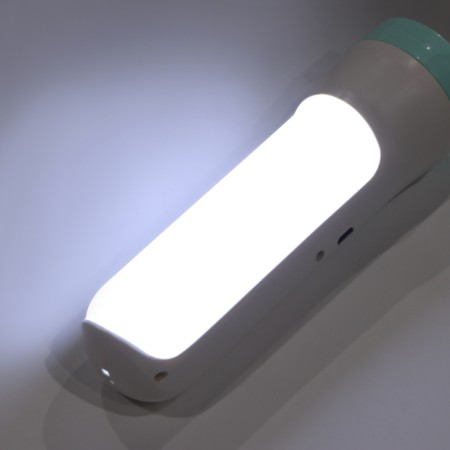 Manual battery flashlight, 6 W, 800 mAh, 3535LED, 2 modes, IPX2, 15.7 x 4.7 x 4.7 cm-5