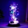 Nightlight "Flower and Swans" LED from batteries 3haaa 11x11x22 cm