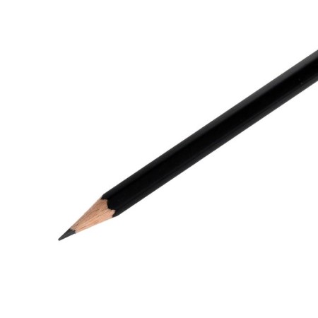 Chernographic pencil Faber-Castell 1111 B hexagonal, cardboard box-3