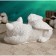 Piggy bank "Kitten Angel" 21x12cm, white
