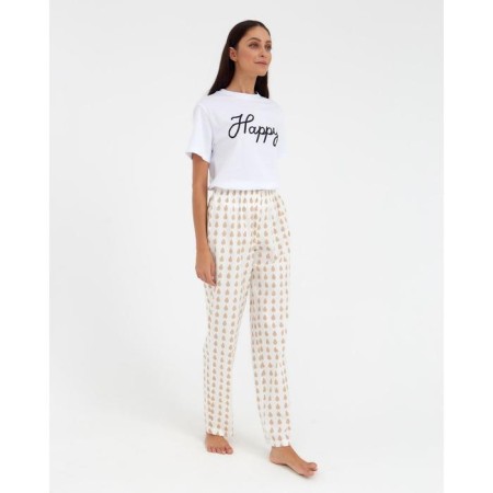 Women's pants KAFTAN "Drops", p. 48-50, white-3