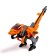 The Helicopter robot is transformed into a dinosaur, light and sound effects, mix color
