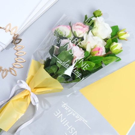 Flowers "You are my sunshine" yellow, 30 x 10 x 45 cm-1