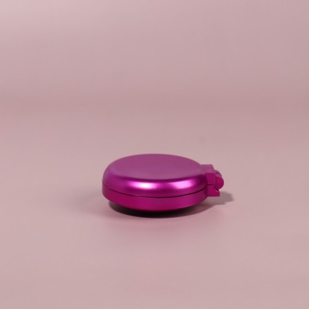 Massage comb “mother -of -pearl”, folding, with a mirror, d = 6 cm, color mix-10