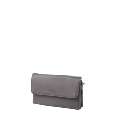 Messenger bag, lightning department, gray color 16.5x26x7cm