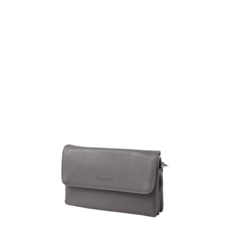 Messenger bag, lightning department, gray color 16.5x26x7cm