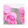 Soap roses, pink, set 6 pcs.