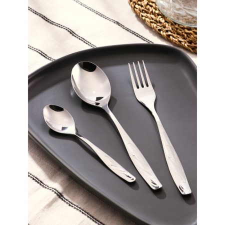 Dining room "Lira", 18 items, cardboard box, silver color