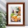 Photo frame 15x20 (282p) Dark walnut with gold (plastic screen)