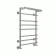 Water towel Terminus "Vatra" P8, 500x800 mm, lower connection, chrome