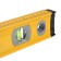 Level aluminum magnetic tundra, milling, 3 eyes, 400 mm