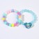 Bracelet Children's "Elsa" jewelry, 2 pieces, cold heart