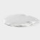 Fruit dish of the share "Link", 30 × 30 cm, white color