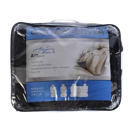 Autoshekhls are universal 9 items, black - gray inserts, M5, Lines Series-7