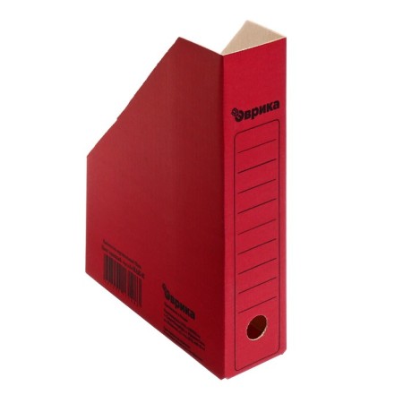 A4 storage, archive from microgofrotcard Calligrata, 75 mm, up to 700 l, red-4