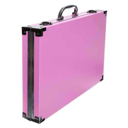 A set for drawing folding in the box Calligrata, 120 items, pink-11